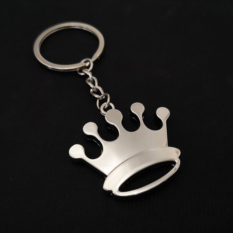 Breloc drăguț cu coroană regele regale pentru femei, la modă, pentru petrecerea de aniversare, breloc pentru chei, metal de înaltă calitate, Portachiavi Chaveiro Llaveros