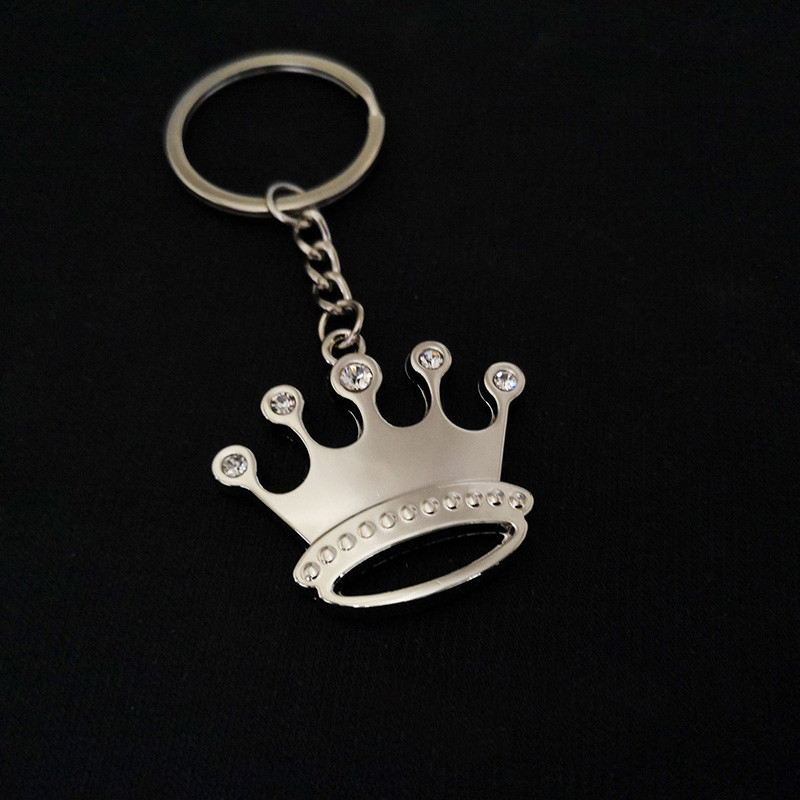 Breloc drăguț cu coroană regele regale pentru femei, la modă, pentru petrecerea de aniversare, breloc pentru chei, metal de înaltă calitate, Portachiavi Chaveiro Llaveros