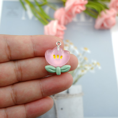 Ciuperci de rață cu flori pentru confecţionarea de bijuterii, bricolaj, cercei, brăţară, pandantiv, accesorii, descoperiri, fabricarea telefonului, vânzări cu ridicata