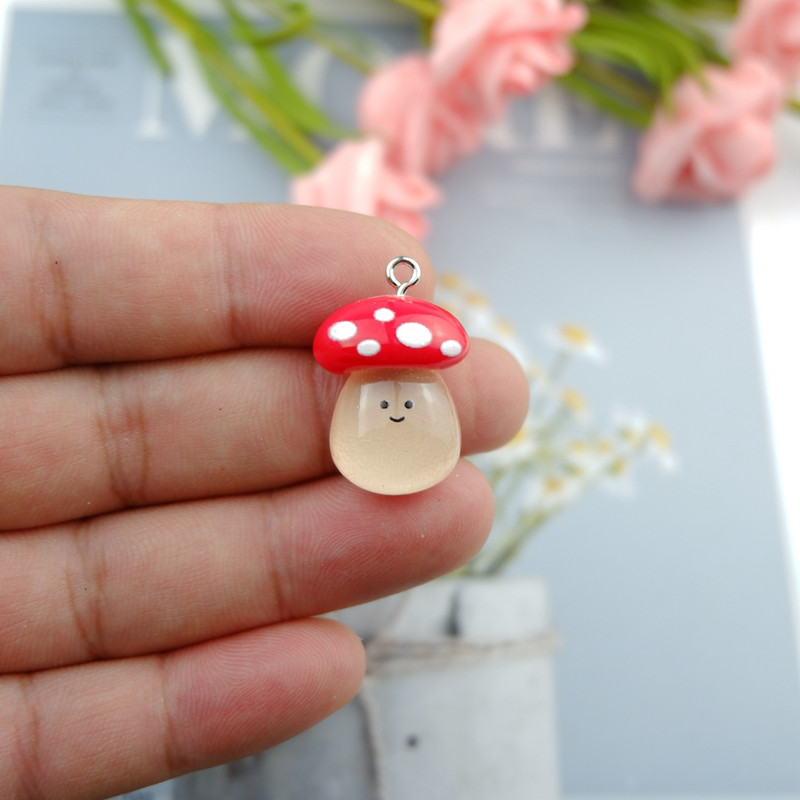 Ciuperci de rață cu flori pentru confecţionarea de bijuterii, bricolaj, cercei, brăţară, pandantiv, accesorii, descoperiri, fabricarea telefonului, vânzări cu ridicata