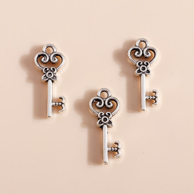 40 bucăți 23*10 mm Brelocuri Polaris de modă pentru accesorii pentru fabricarea de bijuterii Polar Star Charms Pandantive Colier Fabricare breloc