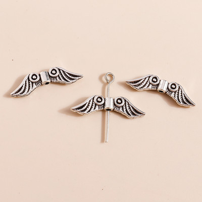 40 bucăți 23*10 mm Brelocuri Polaris de modă pentru accesorii pentru fabricarea de bijuterii Polar Star Charms Pandantive Colier Fabricare breloc