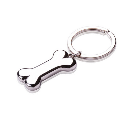 2021 Cute Dog Bone Atslēgu piekariņš Modes sakausējuma piekariņi Mājdzīvnieku kulonu Birkas Atslēgu piekariņu turētājs vīriešiem Sievietēm Dāvanu Auto atslēgu piekariņu Rotaslietas