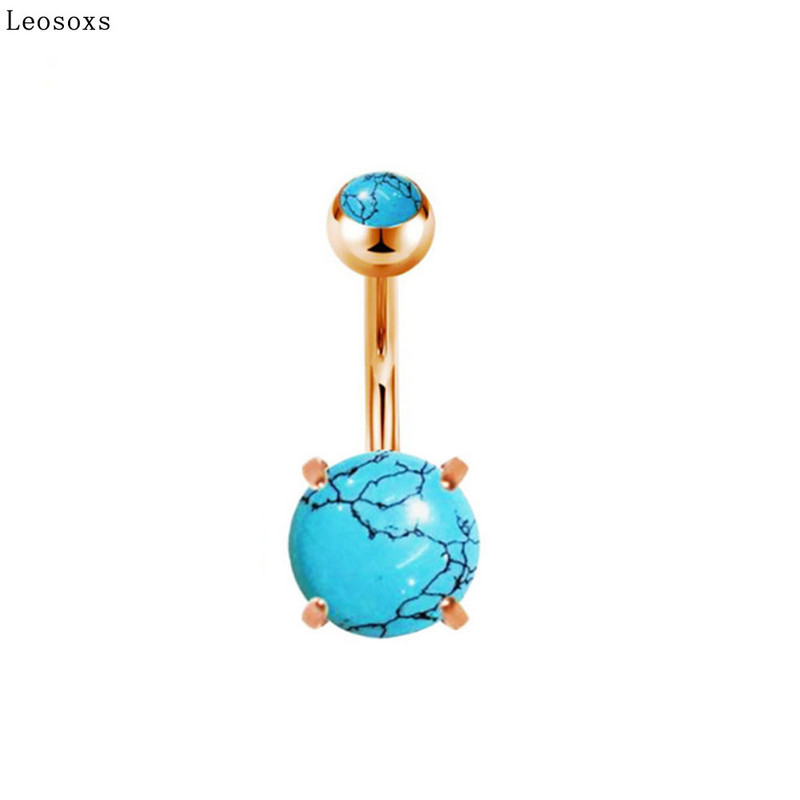 Leosoxs Set de unghii buric nou corp perforare oțel inoxidabil ornament ombilical puncție bijuterii