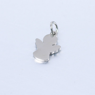 DOOYIO 5vnt nerūdijančio plieno pakabukai angelų apyrankės pakabučiai madingi kaklo papuošalai. Išvados „pasidaryk pats“ rankų darbo reikmenys