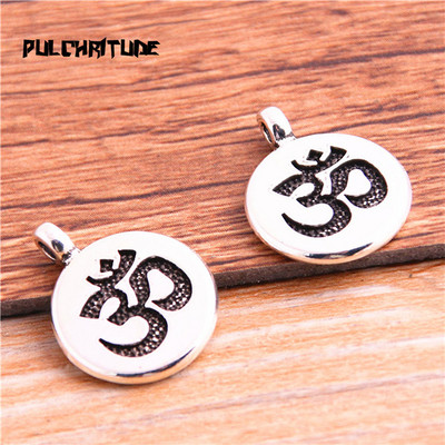 12 bucăți de metal vintage din aliaj de zinc cu litere 3D brelocuri la modă retro bricolaj, lucrat manual, plantă rotundă, pandantiv cu lotus pentru bijuterii