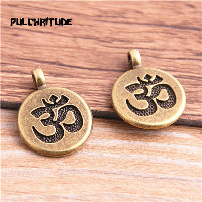 12 bucăți de metal vintage din aliaj de zinc cu litere 3D brelocuri la modă retro bricolaj, lucrat manual, plantă rotundă, pandantiv cu lotus pentru bijuterii