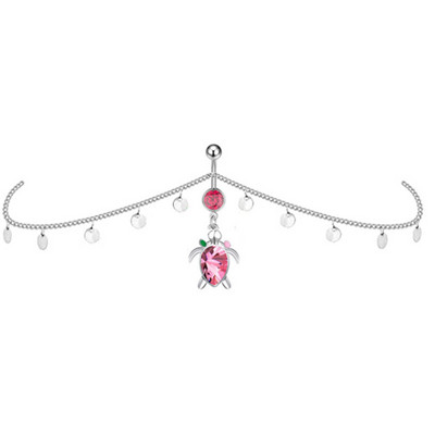 Leosoxs 1 buc ornamente de piercing de personalitate pentru dansul din buric, lanț de talie cu personalitate în mai multe stiluri, inel pentru buric sursă fabrică