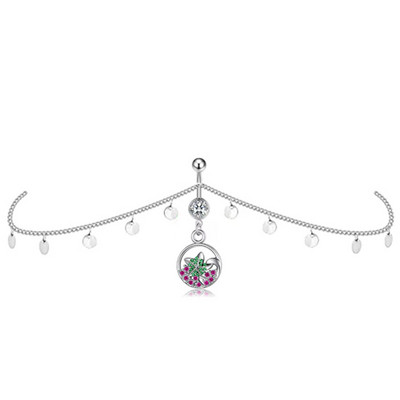 Leosoxs 1 buc ornamente de piercing de personalitate pentru dansul din buric, lanț de talie cu personalitate în mai multe stiluri, inel pentru buric sursă fabrică