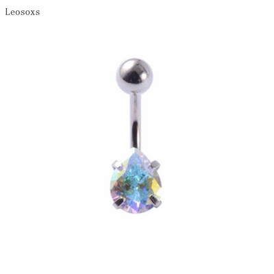 Leosoxs 1 buc Personalitate la modă din zircon din interior și exterior dinți în formă de inimă, stea cu cinci colțuri, piercing pentru unghii, bijuterii