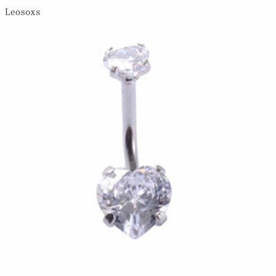 Leosoxs 1 buc Personalitate la modă din zircon din interior și exterior dinți în formă de inimă, stea cu cinci colțuri, piercing pentru unghii, bijuterii