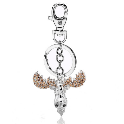 Geantă fină breloc mașină feminin Coreea high-end drăguț cu incrustare zirconiu ananas pandantiv cheie mașină mic cadou stras