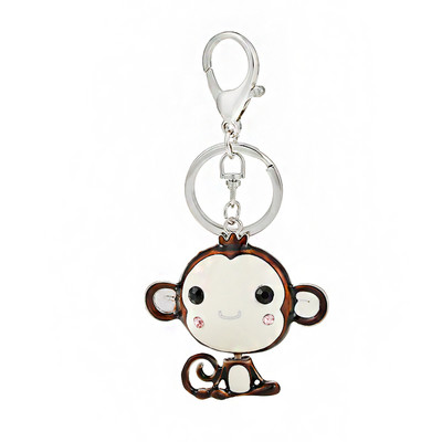 Geantă fină breloc mașină feminin Coreea high-end drăguț cu incrustare zirconiu ananas pandantiv cheie mașină mic cadou stras