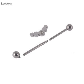 Leosoxs 1pcs New Creative Industrial Barbell Ear Bone Nail Body Piercing Jewelry