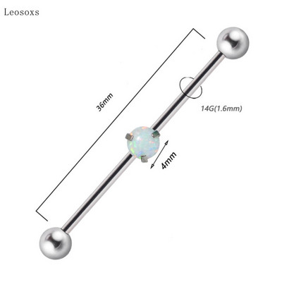 Leosoxs 1 buc Bijuterii piercing pe corp pentru unghii, noi, industriale, creative