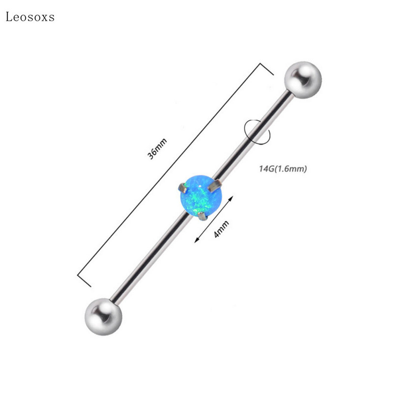 Leosoxs 1 buc Bijuterii piercing pe corp pentru unghii, noi, industriale, creative