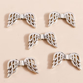 10 bucăți 23*13 mm din aliaj aripi de înger conector farmec pentru bijuterii accesorii diy coliere brățări fabricarea pandantive artizanat