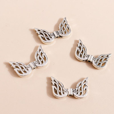 10 bucăți 23*13 mm din aliaj aripi de înger conector farmec pentru bijuterii accesorii diy coliere brățări fabricarea pandantive artizanat