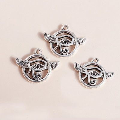 10 buc. Boemia colorată etnică Hasma Charms de mână Pandantive Conectori pentru cercei lucrați manual Colier Bijuterii DIY Cruce cu ridicata