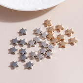 40 buc/lot 10*10mm, la modă, aliaj de zinc, stele lunii, farmece, mărgele, se potrivesc brățări, pandantive, coliere, decorare, fabricare de bijuterii