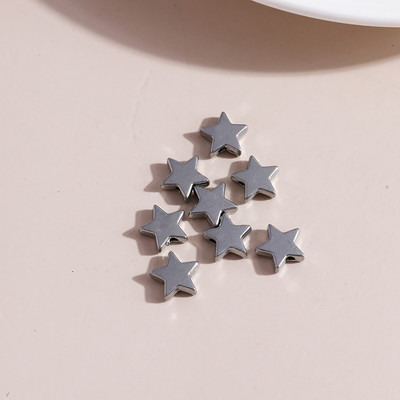 40 buc/lot 10*10mm, la modă, aliaj de zinc, stele lunii, farmece, mărgele, se potrivesc brățări, pandantive, coliere, decorare, fabricare de bijuterii
