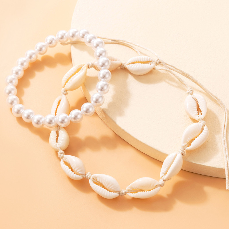 Tocona 2 buc/seturi gleznele de frânghie de vară pentru femei bărbați sandale desculțe accesorii de bijuterii boeme reglabile 21464