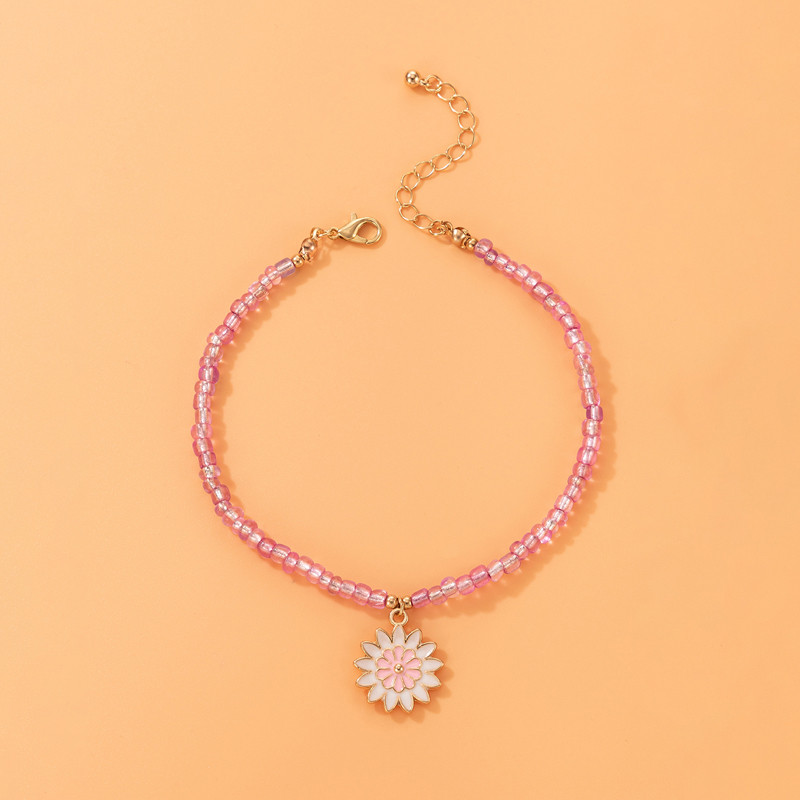 Tocona glezne colorate cu strasuri pentru femei, lanț pentru picioare de perle de lux, sandale desculțe, cadou de bijuterii boeme