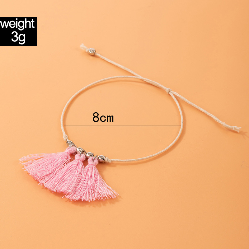 ToconaTocona ciucuri colorate gleznele pentru femei fete vara conch argintiu din aliaj metal lanț pentru picioare bijuterii boeme cadou21933