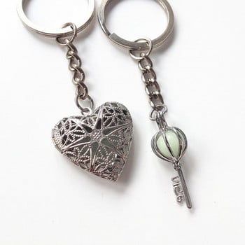 1 Pair Lovers Key to My Heart glow In The Dark Keychain Μπομπονιέρες γάμου και αναμνηστικά δώρων για την ημέρα του Αγίου Βαλεντίνου Προμήθειες γάμου