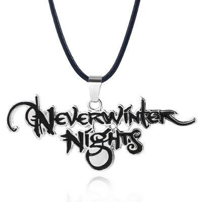 Game Neverwinter Nights Sword Breloc Eye Logo Arm Model Breloc pentru Femei Bărbați Choker Breloc Bijuterii