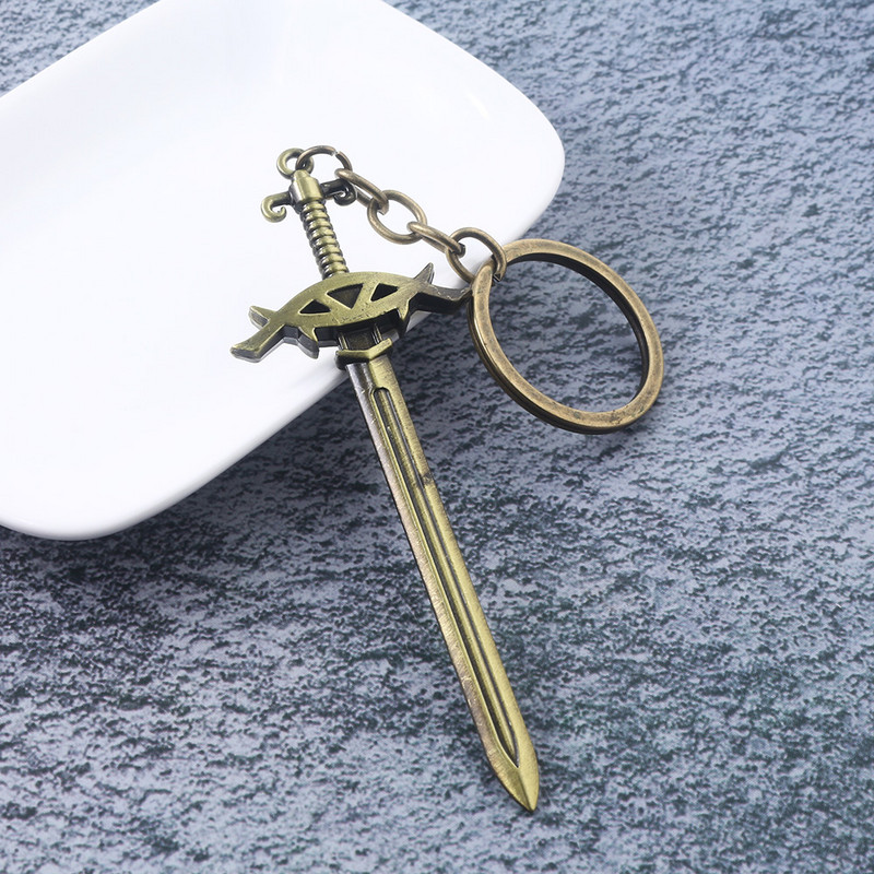 Game Neverwinter Nights Sword Breloc Eye Logo Arm Model Breloc pentru Femei Bărbați Choker Breloc Bijuterii