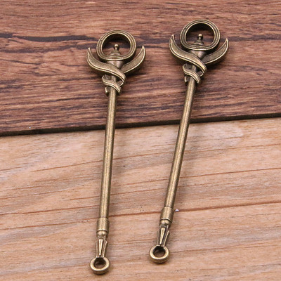 10 buc. 15 stiluri, aliaj mixt, 2 culori, cavaler, sabie, cuțit, pistol, arc farmece pentru bijuterii, bricolaj, arme lucrate manual, pandantiv