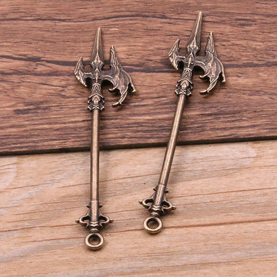 10 buc. 15 stiluri, aliaj mixt, 2 culori, cavaler, sabie, cuțit, pistol, arc farmece pentru bijuterii, bricolaj, arme lucrate manual, pandantiv