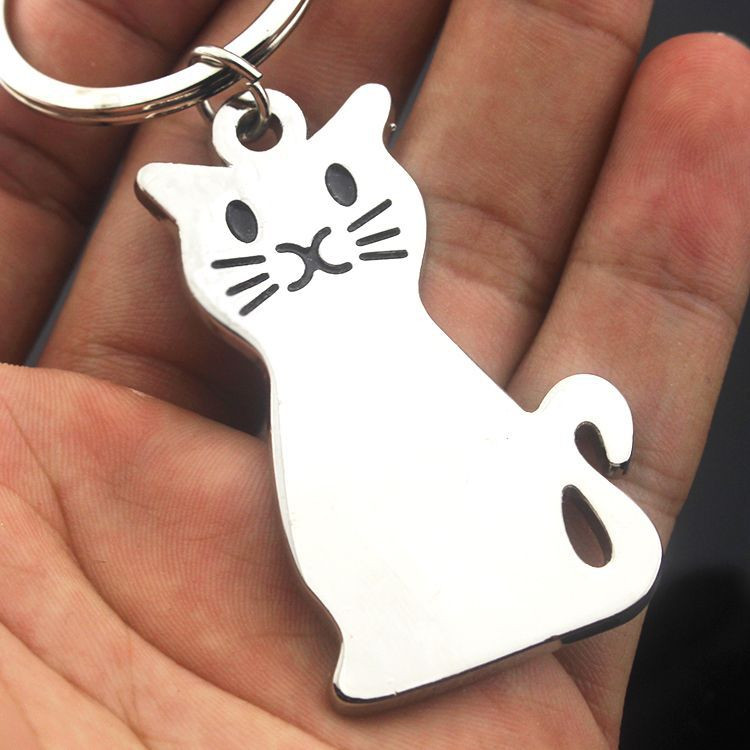 Hot Cartoon Cat Breloc Geanta Charm Accesorii Breloc Noi Bărbați Femei Cadou cuplu Bijuterii K2034