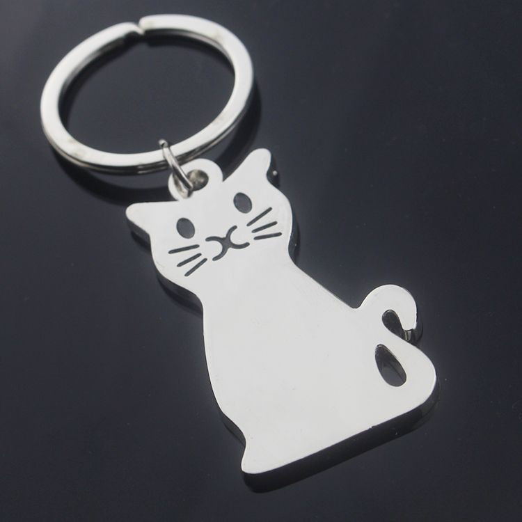 Hot Cartoon Cat Breloc Geanta Charm Accesorii Breloc Noi Bărbați Femei Cadou cuplu Bijuterii K2034