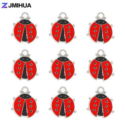 10 τμχ/παρτίδα Cute Bee Charms Σμάλτο Panda Φρούτα Μενταγιόν για DIY Κατασκευή κοσμημάτων Σκουλαρίκια Κολιέ Βραχιόλια Χειροποίητα αξεσουάρ