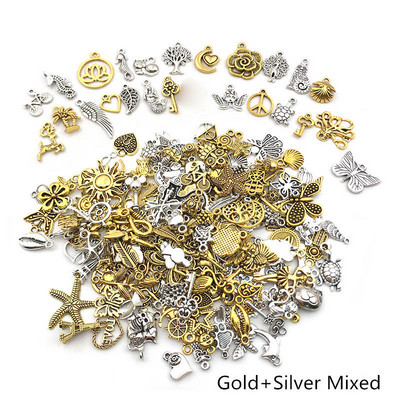 30 tk segatud Tiibeti hõbedast ripats DIY käevõru kaelakee kõrvarõngad võlusid ehete valmistamiseks