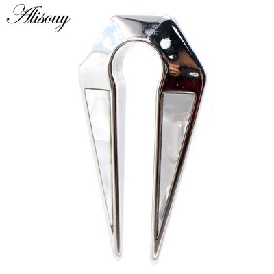 Alisouy 1vnt nerūdijančio plieno įdėklas Korpusas ausų svoriai Sunkus segtukas plėtiklis Neštuvai Kaiščiai matuokliai Auskarai kūno auskarų vėrimas papuošalai