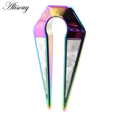 Alisouy 1vnt nerūdijančio plieno įdėklas Korpusas ausų svoriai Sunkus segtukas plėtiklis Neštuvai Kaiščiai matuokliai Auskarai kūno auskarų vėrimas papuošalai