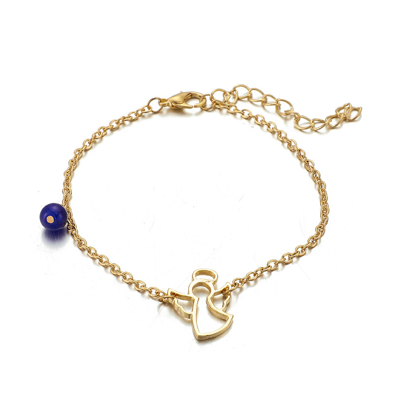 Tocona 5 rinkinys Bohemia Angel Star pakabukų karoliukai kulkšnies rinkinys krištolo pakabuko pėdų grandinėlė mergaitei kulkšnies pėdos papuošalai 8610