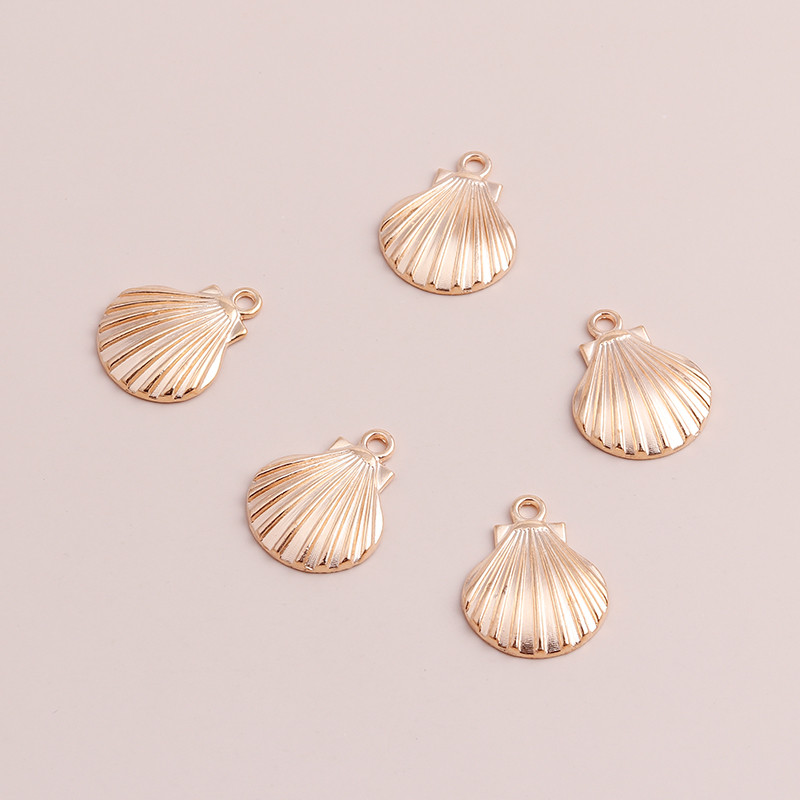 10 buc. Auriu, argintiu, pandantive în stil oceanic, bijuterii, brățări lucrate manual, 25x20 mm, realizarea de bricolaj, găsirea de accesorii de bijuterii