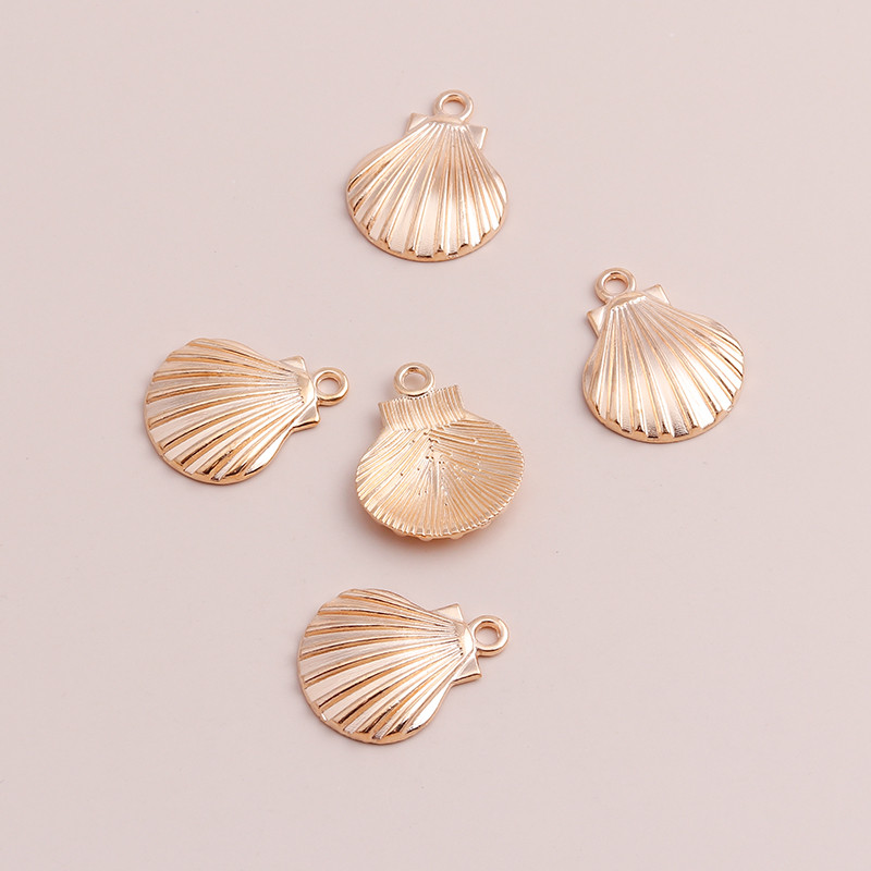 10 buc. Auriu, argintiu, pandantive în stil oceanic, bijuterii, brățări lucrate manual, 25x20 mm, realizarea de bricolaj, găsirea de accesorii de bijuterii