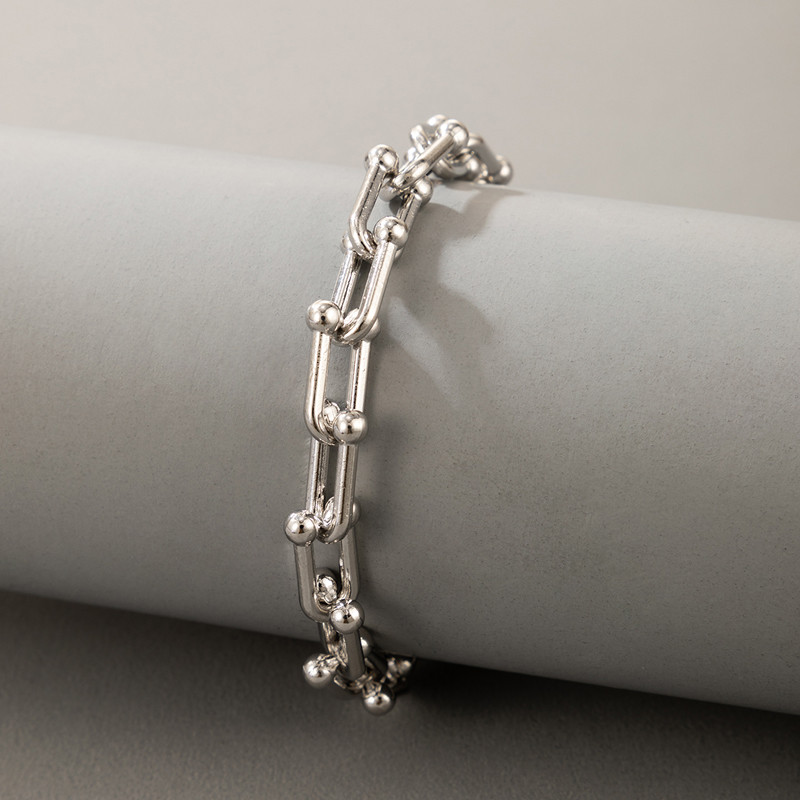 Lant Tocona Punk din aliaj din metale grele pentru picior gros pentru femei NouLa modă, aliaj, metal, reglabil, accesorii de bijuterii boeme 19992