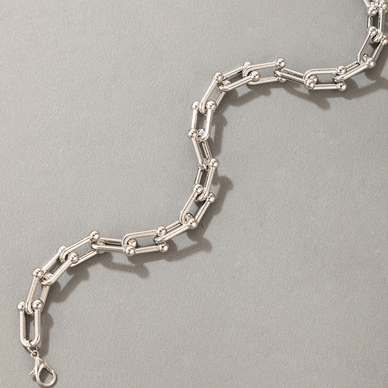 Lant Tocona Punk din aliaj din metale grele pentru picior gros pentru femei NouLa modă, aliaj, metal, reglabil, accesorii de bijuterii boeme 19992