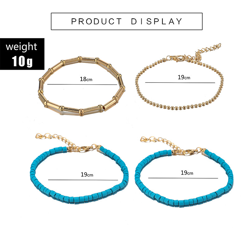 Tocona Bohemia Crystal Shell Pearl Set narukvica za žene šarm šarene višeslojne sjemenke perle uže ženski nakit za zabavu na plaži