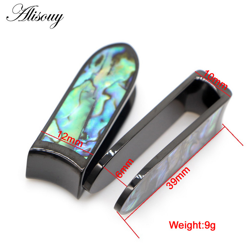 Alisouy 1PC Bară pătrată emailată din oțel inoxidabil, dopuri grele pentru greutatea urechilor, tunel, calibre pentru urechi, expansor, targă, piercing, bijuterii pentru corp