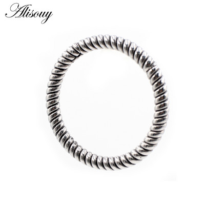 Alisouy 1 buc din oțel inoxidabil, cerc răsucit pentru urechi, greutăți pentru urechi, expansoare grele, dopuri pentru targă, calibre, cercei, bijuterii pentru piercing pentru corp