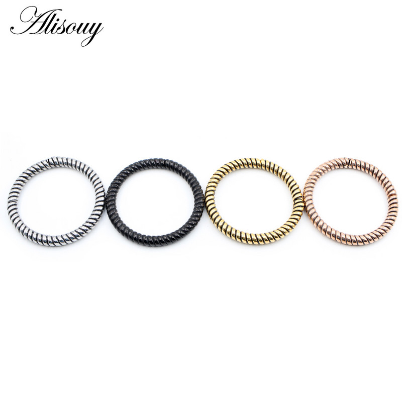 Alisouy 1 buc din oțel inoxidabil, cerc răsucit pentru urechi, greutăți pentru urechi, expansoare grele, dopuri pentru targă, calibre, cercei, bijuterii pentru piercing pentru corp