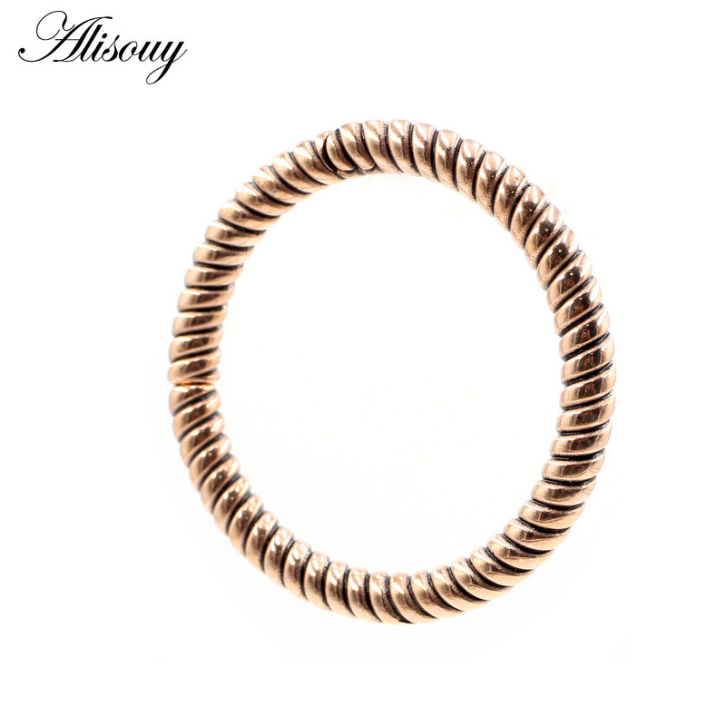 Alisouy 1 buc din oțel inoxidabil, cerc răsucit pentru urechi, greutăți pentru urechi, expansoare grele, dopuri pentru targă, calibre, cercei, bijuterii pentru piercing pentru corp