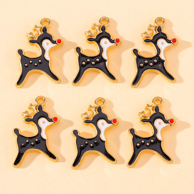 20 ks nových vianočných krištáľových zirkónových náhrdelníkov so snehovou vločkou, príveskov, príveskov pre DIY náušnice, ručne vyrábané šperky, darček pre ženy a dievčatá.